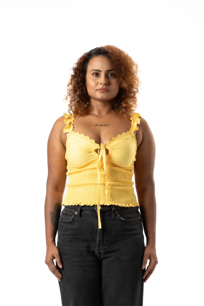 Sunny Smocked Top