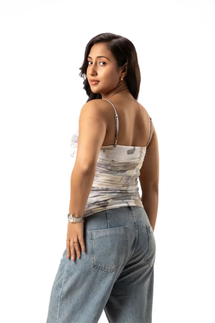 Tie Dye Fitted Top