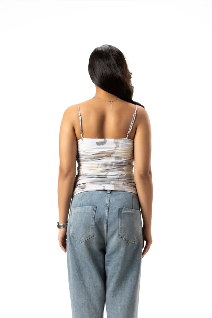 Tie Dye Fitted Top