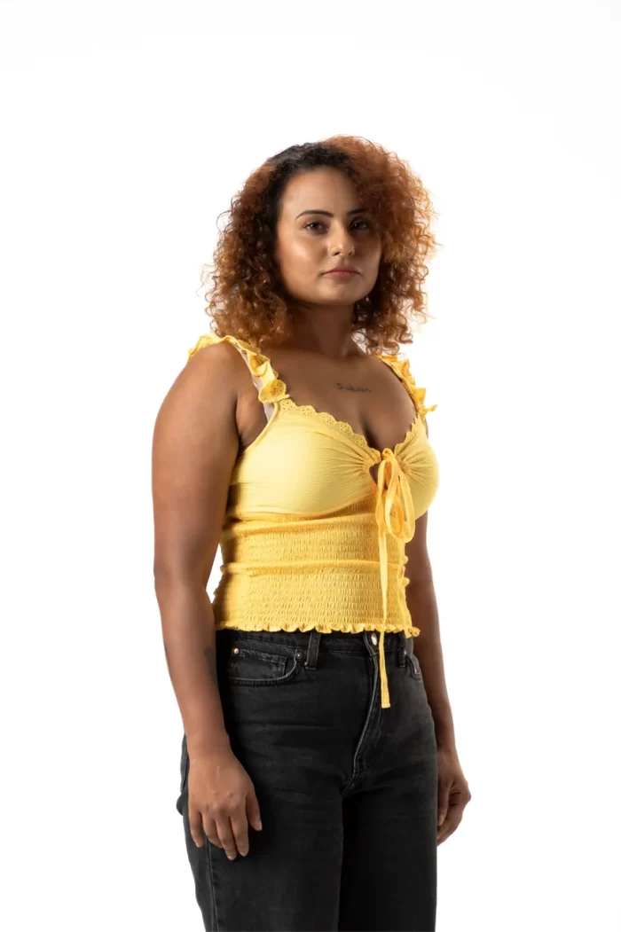 Sunny Smocked Top