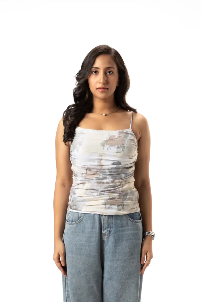 Tie Dye Fitted Top